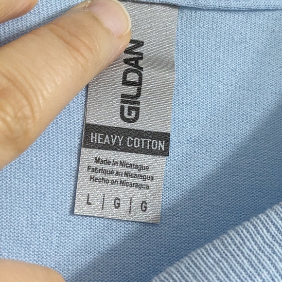 Men's Cruising The Caribbean Light Blue Short Sleeve T-Shirt, Size Large, NWT - Picture 3 of 3